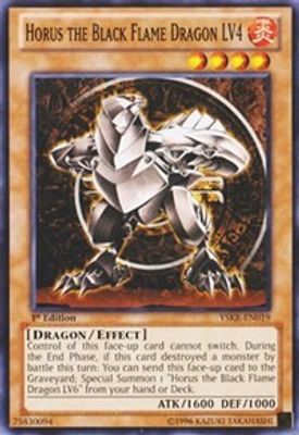 Horus the Black Flame Dragon LV4