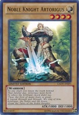 Noble Knight Artorigus (GAOV-ENSP1)