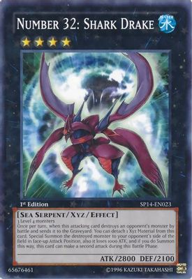 Number 32: Shark Drake (Starfoil)