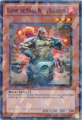 Kayenn, the Master Magma Blacksmith