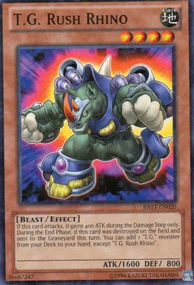 T.G. Rush Rhino (Starfoil)