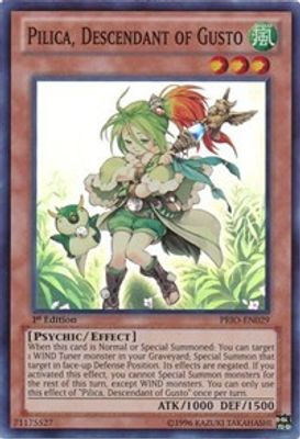 Pilica, Descendant of Gusto