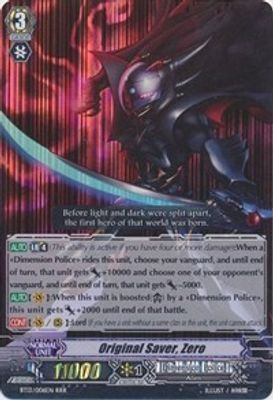 Original Saver, Zero