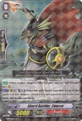 Lizard Soldier, Conroe
