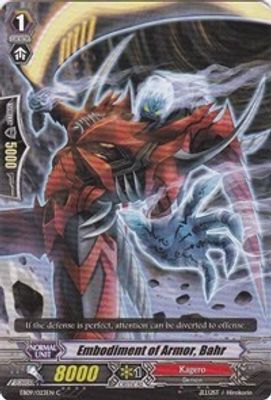 Embodiment of Armor, Bahr