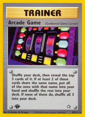 Arcade Game (Goldenrod Game Corner)