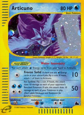 Articuno card