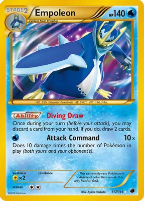 Empoleon (117 Secret Rare)