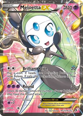 Meloetta EX (Full Art)