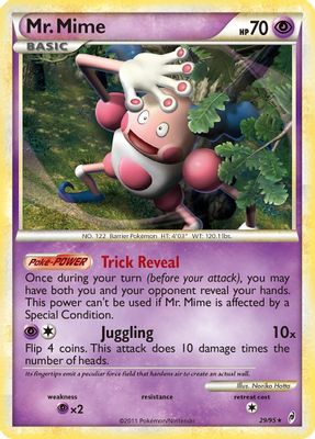 Mr. Mime -- Call of Legends Pokemon card