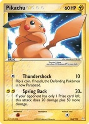 Pikachu Star