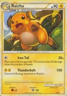 Raichu (#19 Non-Holo)