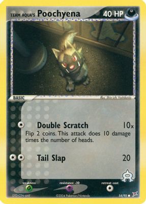 Team Aqua's Poochyena - 54/95