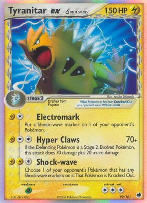 Tyranitar ex (Delta Species)