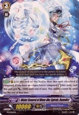 Water General of Wave-like Spirals, Benedict
