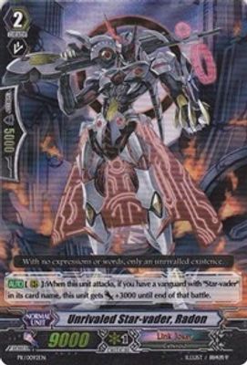 Unrivaled Star-vader, Radon