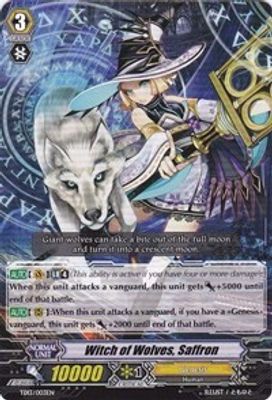Witch of Wolves, Saffron
