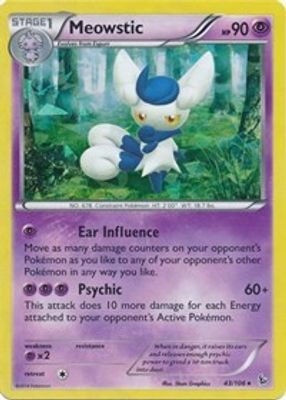 Meowstic - 43/106 (XY Flashfire)