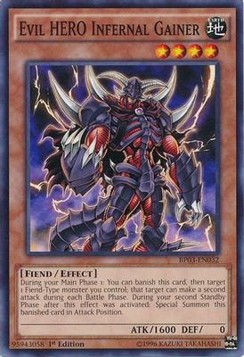 Evil HERO Infernal Gainer
