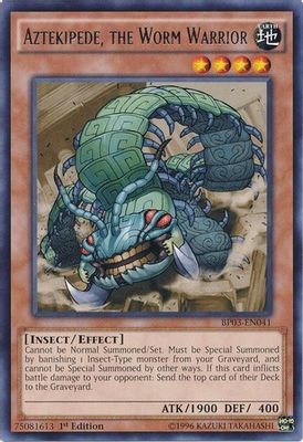 Aztekipede, the Worm Warrior