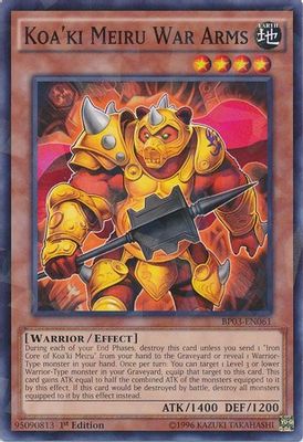 Koa'ki Meiru War Arms (Shatterfoil)