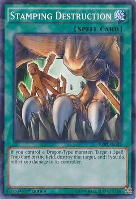 Stamping Destruction (Shatterfoil)