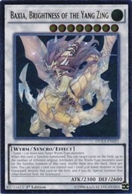 Baxia, Brightness of the Yang Zing (UTR)