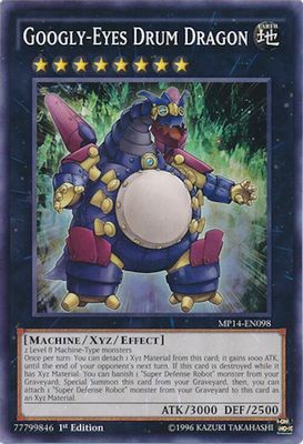 Googly-Eyes Drum Dragon