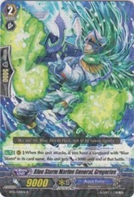 Blue Storm Marine General, Gregorious