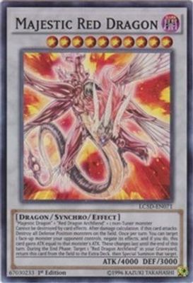 Majestic Red Dragon