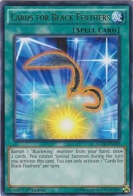 Cards for Black Feathers