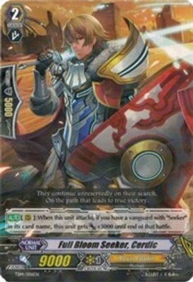 Full Bloom Seeker, Cerdic