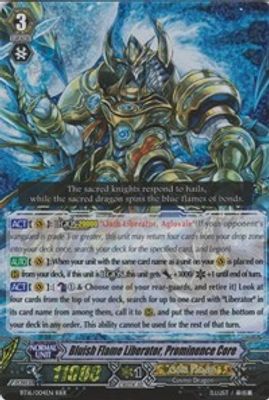 Bluish Flame Liberator, Prominence Core