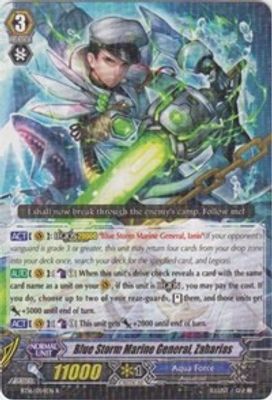 Blue Storm Marine General, Zaharias