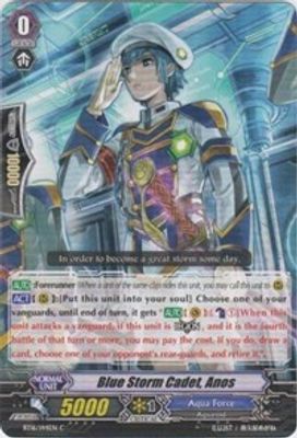 Blue Storm Cadet, Anos