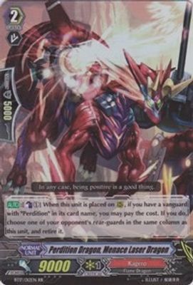 Perdition Dragon, Menace Laser Dragon