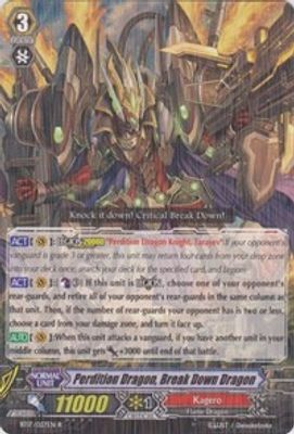 Perdition Dragon, Break Down Dragon