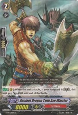 Ancient Dragon Twin Axe Warrior
