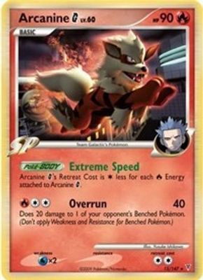 Arcanine G - 15/147