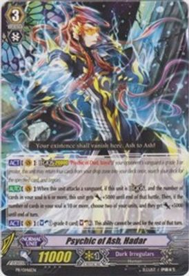 Psychic of Ash, Hadar