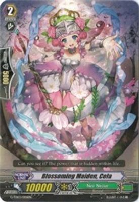 Blossoming Maiden, Cela