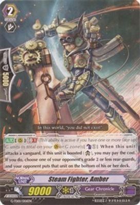 Steam Fighter, Amber