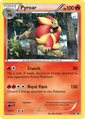 Pyroar - XY26