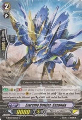 Extreme Battler, Sazanda