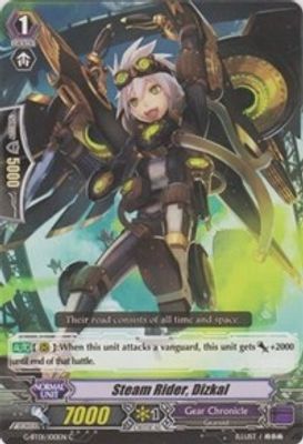 Steam Rider, Dizkal