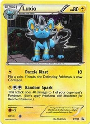 Luxio - BW34 (Cracked Ice Holo)
