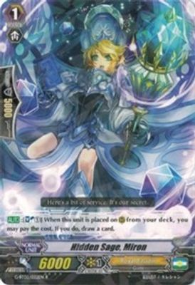 Hidden Sage, Miron