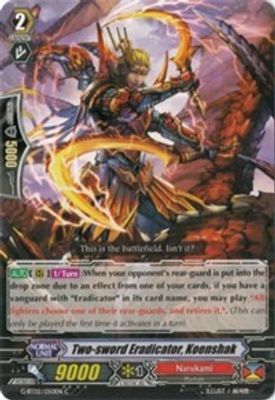 Two-sword Eradicator, Koenshak