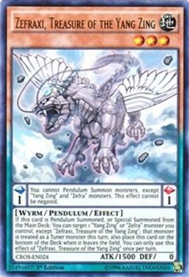 Zefraxi, Treasure of the Yang Zing