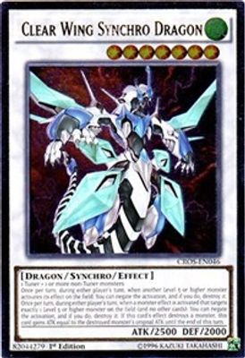 Clear Wing Synchro Dragon (UTR)